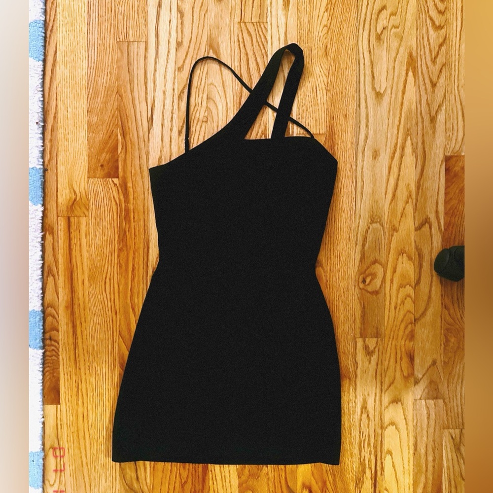 Black Revolve Mini Dress